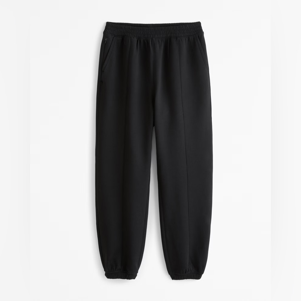 Abercrombie & Fitch YPB NeoKnit Sweatpants size xl black athletic
